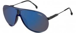 Sunglasses - Carrera - SUPERCHAMPION - D51 (XT) BLACK BLUE // BLUE SKY MIRROR