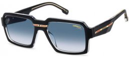 Lunettes de soleil - Carrera - VICTORY C 15/S - 7C5 (08) BLACK CRYSTAL // DARK BLUE GRADIENT