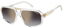 Gafas de Sol - Carrera - VICTORY C 26/S - 900 (FQ) CRYSTAL // GREY GRADIENT GOLD MIRROR