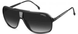 Sunglasses - Carrera - GRAND PRIX 3 - 08A (WJ) BLACK GREY // GREY GRADIENT POLARIZED