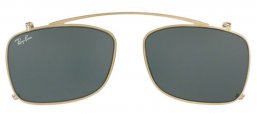 Monturas - Ray-Ban® - RX5228 - 250071 CLIP ON GOLD // GREEN