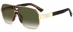Gafas de Sol - Dsquared2 - D2 0028/S - 06J (9K) HAVANA GOLD // GREEN GRADIENT
