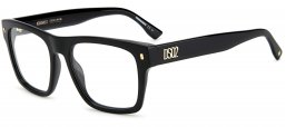 Monturas - Dsquared2 - D2 0037 - 2M2 BLACK GOLD