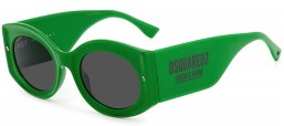 Gafas de Sol - Dsquared2 - D2 0071/S - 1ED (IR) GREEN // GREY