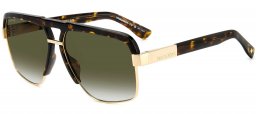 Gafas de Sol - Dsquared2 - D2 0084/S - 2IK (9K) HAVANA GOLD // GREEN GRADIENT