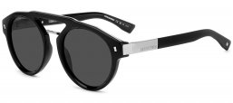 Gafas de Sol - Dsquared2 - D2 0085/S - 284 (IR) BLACK RUTHENIUM // GREY