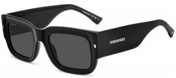 Gafas de Sol - Dsquared2 - D2 0089/S/SE - 807 (IR) BLACK // GREY