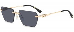 Gafas de Sol - Dsquared2 - D2 0102/S - 807 (2K) BLACK // GREY ANTIREFLECTION