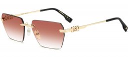 Gafas de Sol - Dsquared2 - D2 0102/S - J5G (17) GOLD // ORANGE GRADIENT