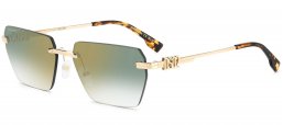 Gafas de Sol - Dsquared2 - D2 0102/S - PEF (D6)  GOLD GREEN // GREN GRADIENT MIRROR GOLD