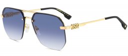 Gafas de Sol - Dsquared2 - D2 0103/S - LKS (08) GOLD BLUE // DARK BLUE GRADIENT