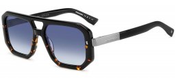 Gafas de Sol - Dsquared2 - D2 0105/S - WR7 (08) BLACK HAVANA // DARK BLUE GRADIENT