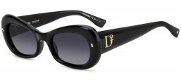 Gafas de Sol - Dsquared2 - D2 0110/S - 807 (9O) BLACK // DARK GREY GRADIENT