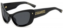 Gafas de Sol - Dsquared2 - D2 0118/S - 807 (IR) BLACK // GREY BLUE