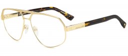 Monturas - Dsquared2 - D2 0121 - J5G GOLD
