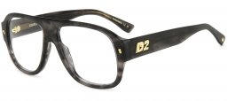 Monturas - Dsquared2 - D2 0125 - 2W8 GREY HORN