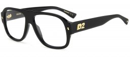 Monturas - Dsquared2 - D2 0125 - 807 BLACK