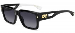 Gafas de Sol - Dsquared2 - D2 0143/S - 807 (9O) BLACK // DARK GREY GRADIENT