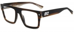 Monturas - Dsquared2 - D2 0147 - EX4 BROWN HORN