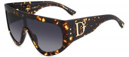 Gafas de Sol - Dsquared2 - D2 0149/S - 086 (9O) DARK HAVANA // DARK GREY GRADIENT
