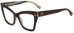 Monturas - Dsquared2 - D2 0152 - K4G BURGUNDY HORN