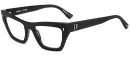 Monturas - Dsquared2 - D2 0153 - 807 BLACK