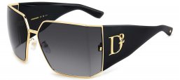 Gafas de Sol - Dsquared2 - D2 0154/S - 000 (9O) ROSE GOLD // DARK GREY GRADIENT