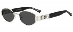 Gafas de Sol - Dsquared2 - D2 0155/S - 010 (IR) SILVER // GREY
