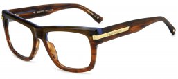 Monturas - Dsquared2 - D2 0163 - EX4 BROWN HORN