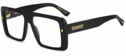 Monturas - Dsquared2 - D2 0166 - 807 BLACK