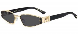 Gafas de Sol - Dsquared2 - D2 0168/S - 000 (IR) GOLD // GREY