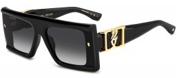 Gafas de Sol - Dsquared2 - D2 0169/S - 807 (9O) BLACK // DARK GREY GRADIENT
