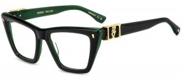 Monturas - Dsquared2 - D2 0172 - 1ED GREEN