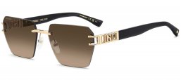 Gafas de Sol - Dsquared2 - D2 0173/S - J5G (HA) GOLD // BROWN GRADIENT