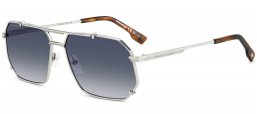 Gafas de Sol - Dsquared2 - D2 0175/S - 010 (08) PALLADIUM // DARK BLUE GRADIENT