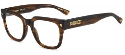 Monturas - Dsquared2 - D2 0181 - EX4 BROWN HORN