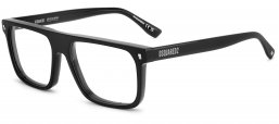 Monturas - Dsquared2 - D2 0182 - 284 BLACK RUTHENIUM
