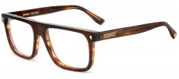 Monturas - Dsquared2 - D2 0182 - EX4 BROWN HORN