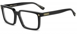 Monturas - Dsquared2 - D2 0183 - 807 BLACK