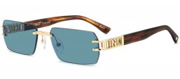 Gafas de Sol - Dsquared2 - D2 0189/S - 000 (KU) ROSE GOLD // BLUE GREY