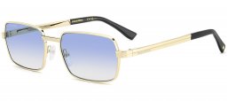 Gafas de Sol - Dsquared2 - D2 0192/S - J5G (ST) GOLD // AZURE GRADIENT