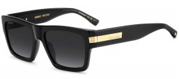Gafas de Sol - Dsquared2 - D2 0198/S - 807 (9O) BLACK // DARK GREY GRADIENT