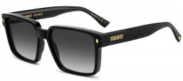 Gafas de Sol - Dsquared2 - D2 0202/G/S - 807 (9O) BLACK // DARK GREY GRADIENT