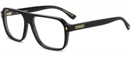 Monturas - Dsquared2 - D2 0203 - 807 BLACK