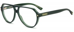 Monturas - Dsquared2 - D2 0204 - 1ED GREEN