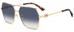 Gafas de Sol - Dsquared2 - D2 0206/S - 000 (08) ROSE GOLD // DARK BLUE GRADIENT