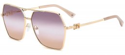 Gafas de Sol - Dsquared2 - D2 0206/S - 000 (QR) ROSE GOLD // BROWN VIOLET GRADIENT