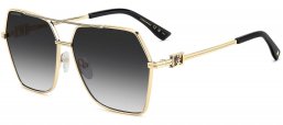 Gafas de Sol - Dsquared2 - D2 0206/S - J5G (9O) GOLD // DARK GREY GRADIENT
