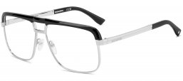 Monturas - Dsquared2 - D2 0215 - BSC BLACK SILVER