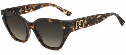 Gafas de Sol - Dsquared2 - D2 0226/S - 086 (HA) HAVANA // BROWN GRADIENT